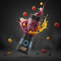 PocketV2 blender smoothie action avec logo